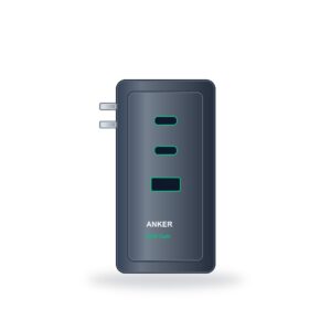 Anker 737 Charger GaNPrime 120W 3-Port USB-C Fast Wall Charger for MacBook Pro and iPad